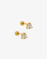 Linny&Co Gold Maren Screwback Studs