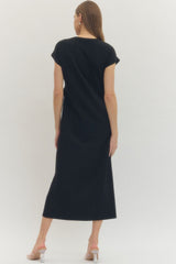 Jennie Wrap Side Tie Dress