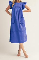 Bailey Summer Blue Midi Dress
