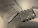 Avery Black Studded Cardholder