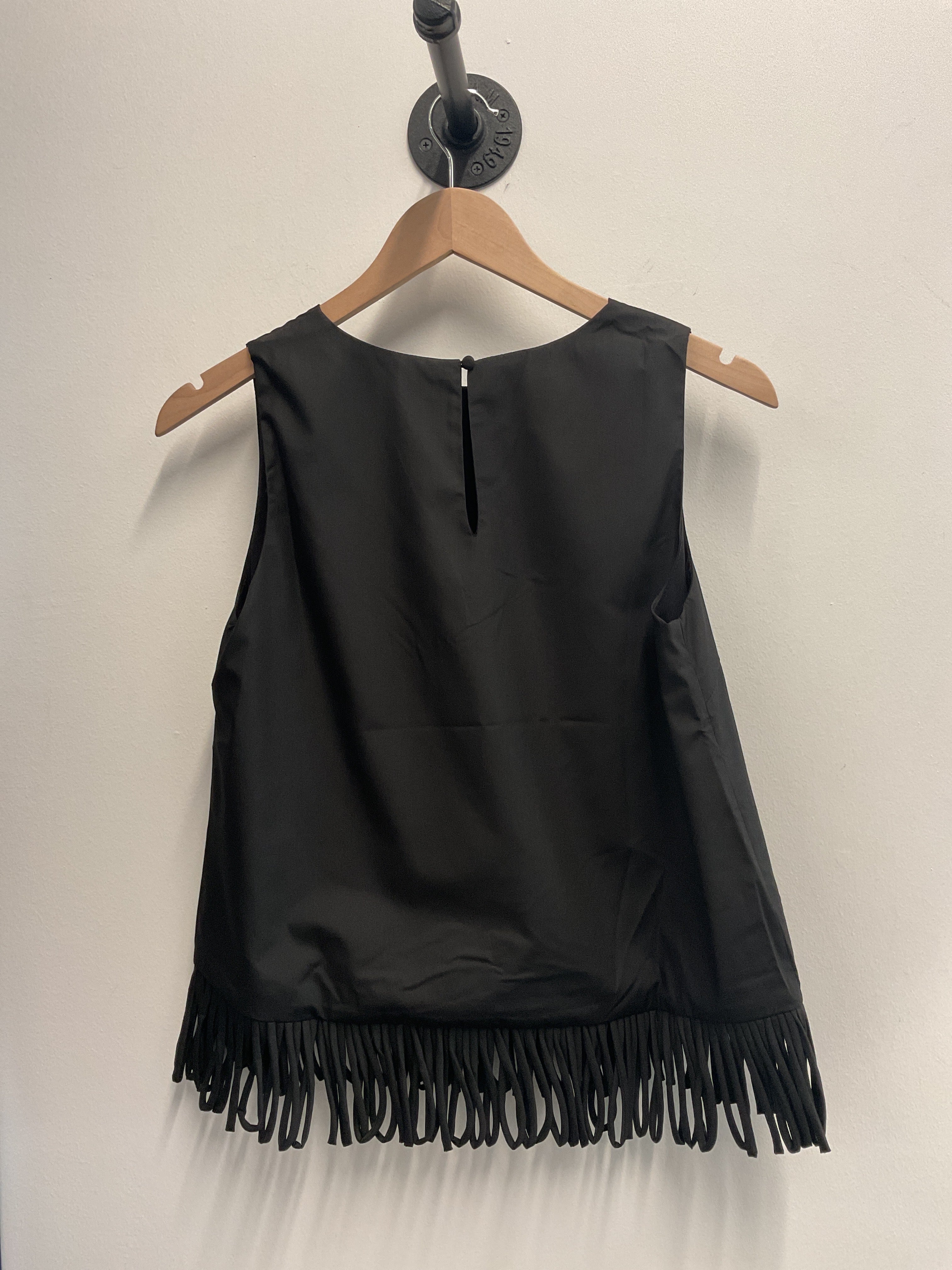 Fringe Hem Sleeveless Top