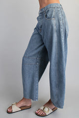 Kenny Striped Barrel Pants
