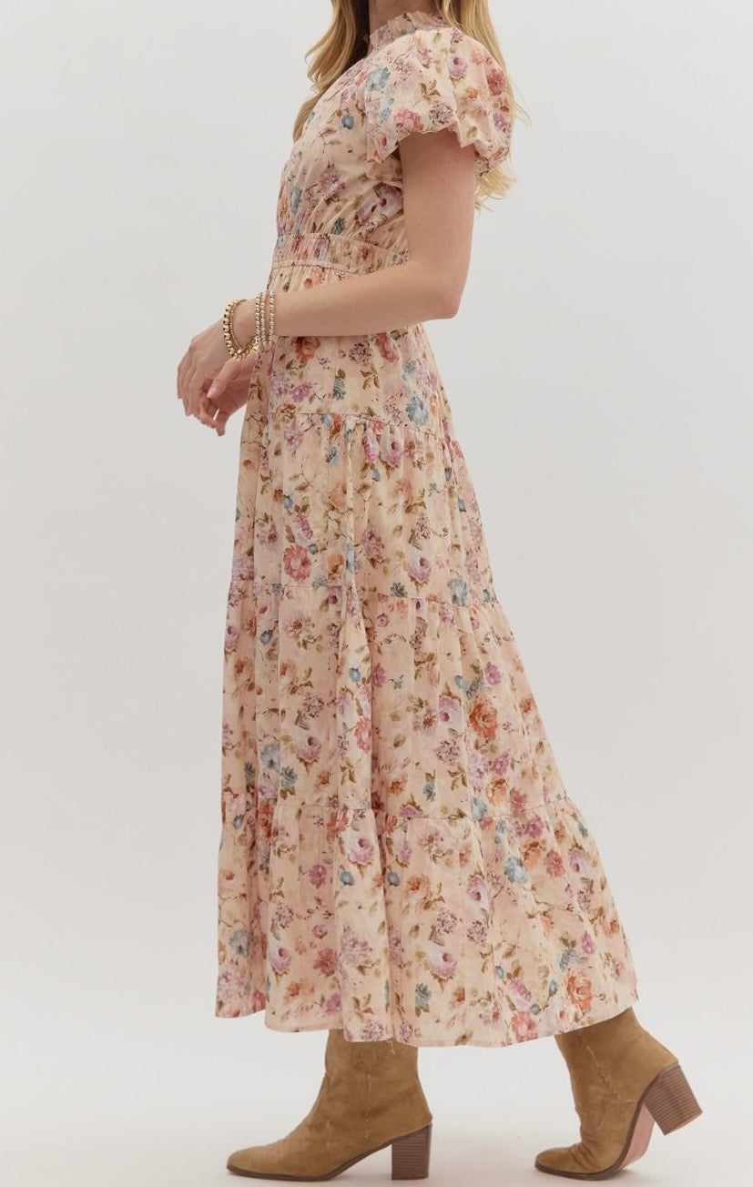 Abigail Floral Print Dress