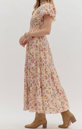 Abigail Floral Print Dress