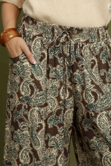 Mallory Print Wide Leg Pant