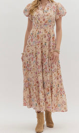 Abigail Floral Print Dress