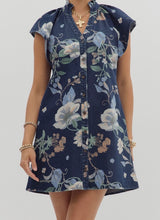 Meadow Denim Floral Dress