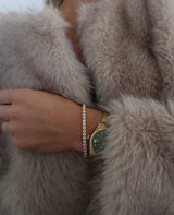 Thick Stretchy Tennis Bracelet