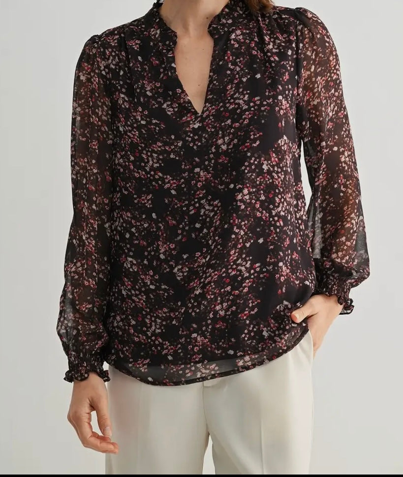 Cameron Floral Print Blouse