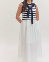 Robbey Striped Midi Dress