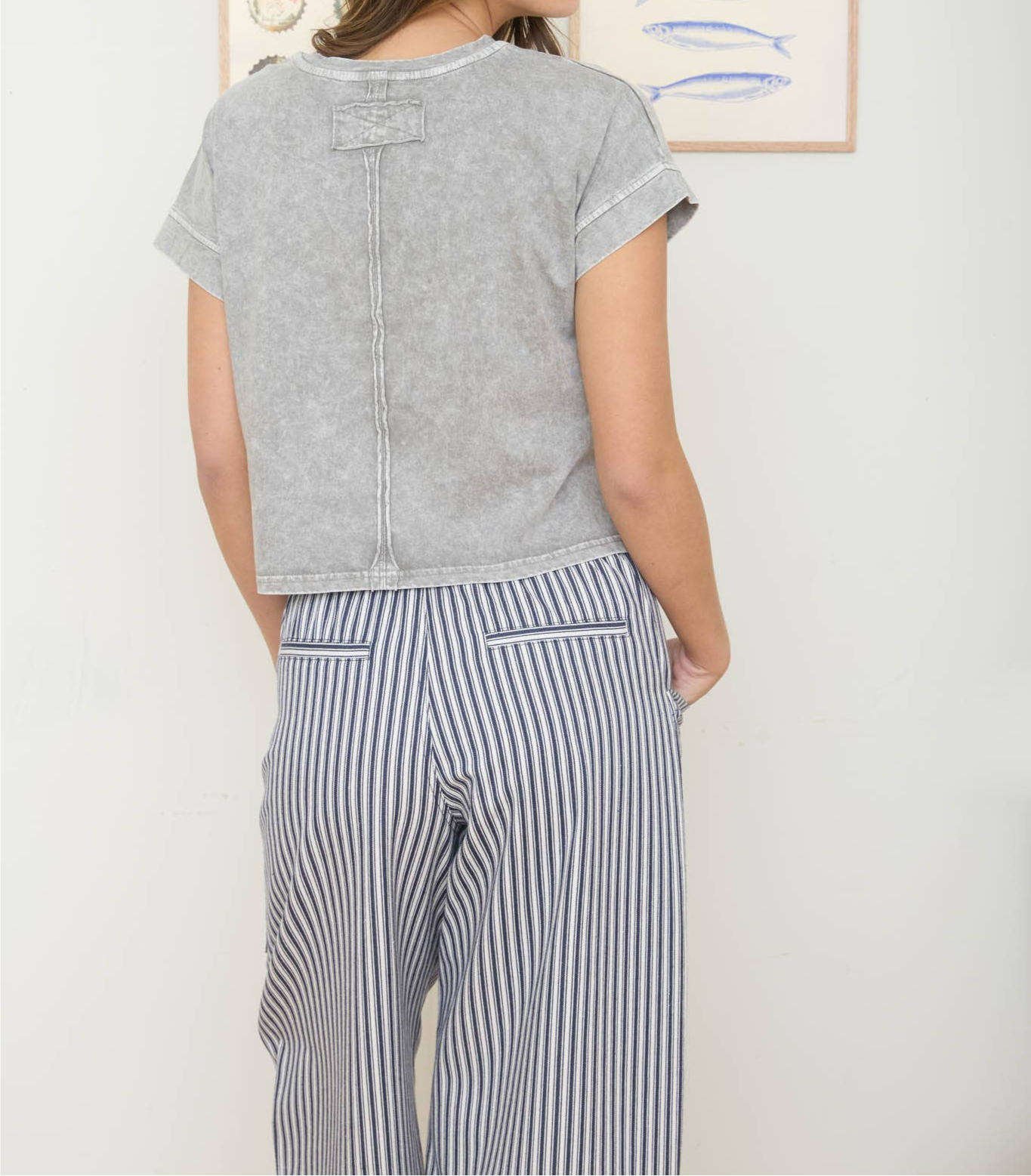 Madi Washed Boxy Fit Top