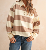 Carrington Rugby Stripe Top