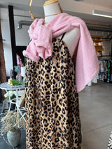 Leeza Leopard Print Maxi Dress
