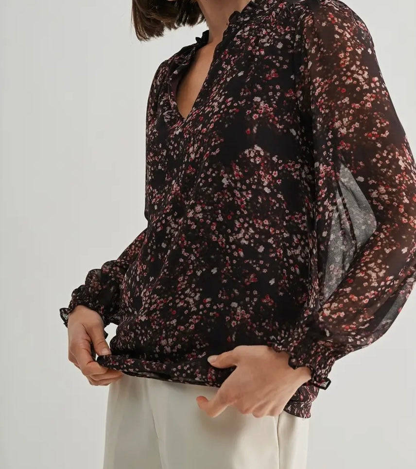 Cameron Floral Print Blouse