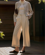 Samantha Suede Buttondown Jacket