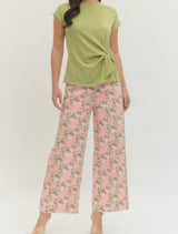 Barrin Pink Floral Pant