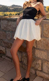 Ellie Bubble Hem Tube Dress