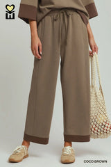 Abby Coco Brown Cloudknit Pant