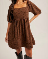 Cody Brown Corduroy Dress