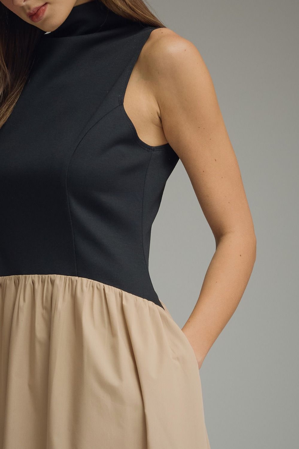 Arabella Sleeveless Midi Dress