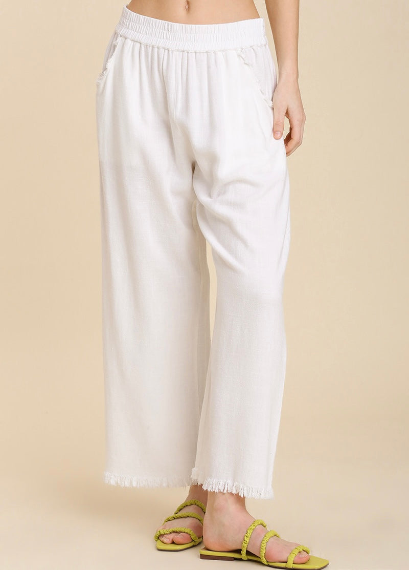 Emery Frayed Hem Pants