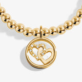 A Littles & Co 'Love And Friendship' Bracelet In Gold-Tone Plating
