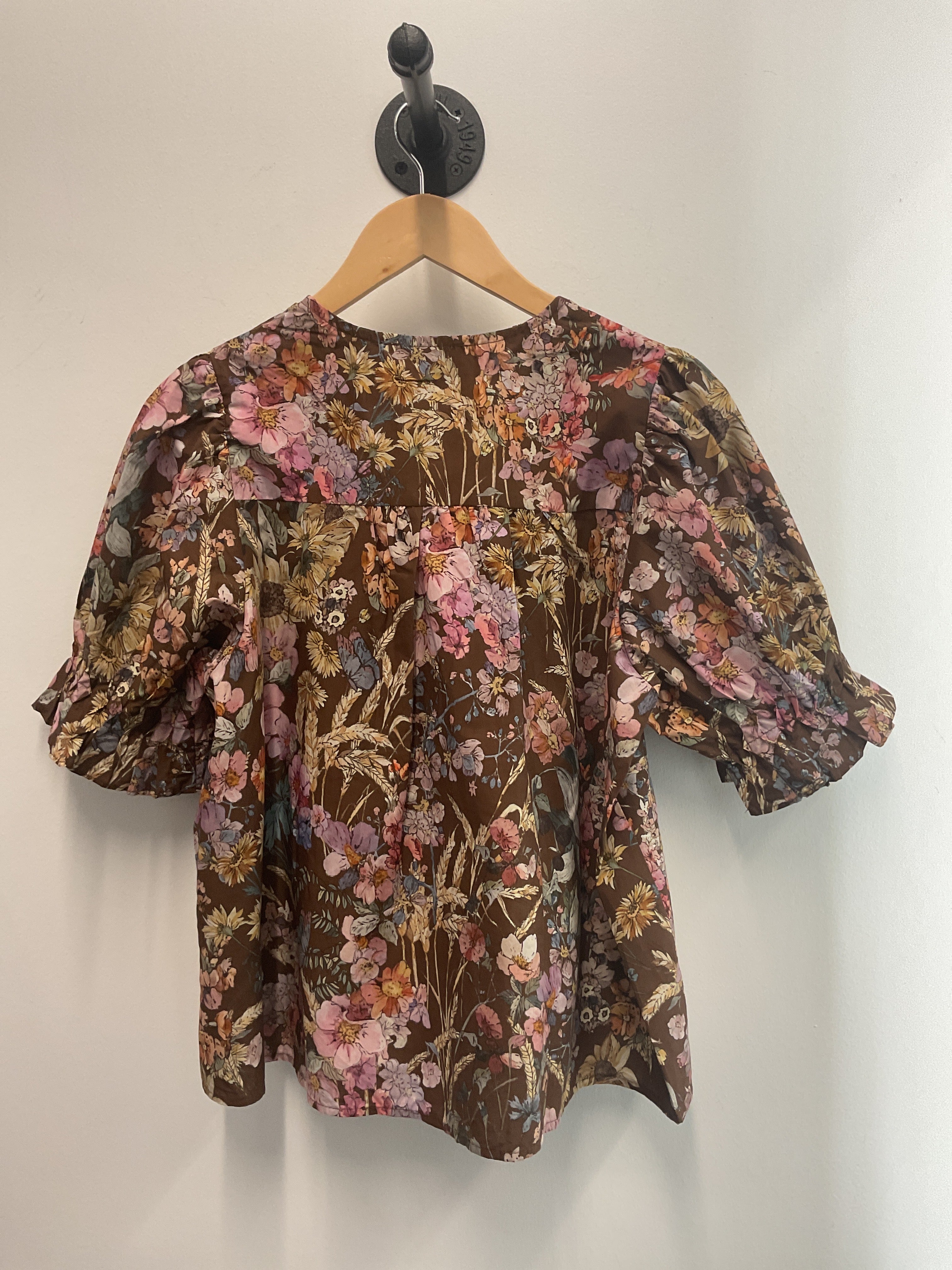 Kellie Floral Puff Sleeve Top