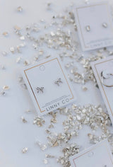 Linny&Co Silver Sadie Screwback Studs