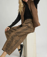 Rowan Ruffle Mock Neck Sweater