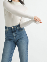 Betsy Basic Soft Turtleneck Top