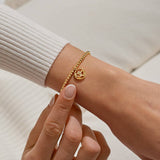 A Littles & Co 'Love And Friendship' Bracelet In Gold-Tone Plating