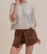 Danni Mock Neck Sweater