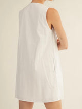 Essie Front Tie Shift Dress