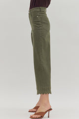 Alex Embroidered Ankle Length Pants