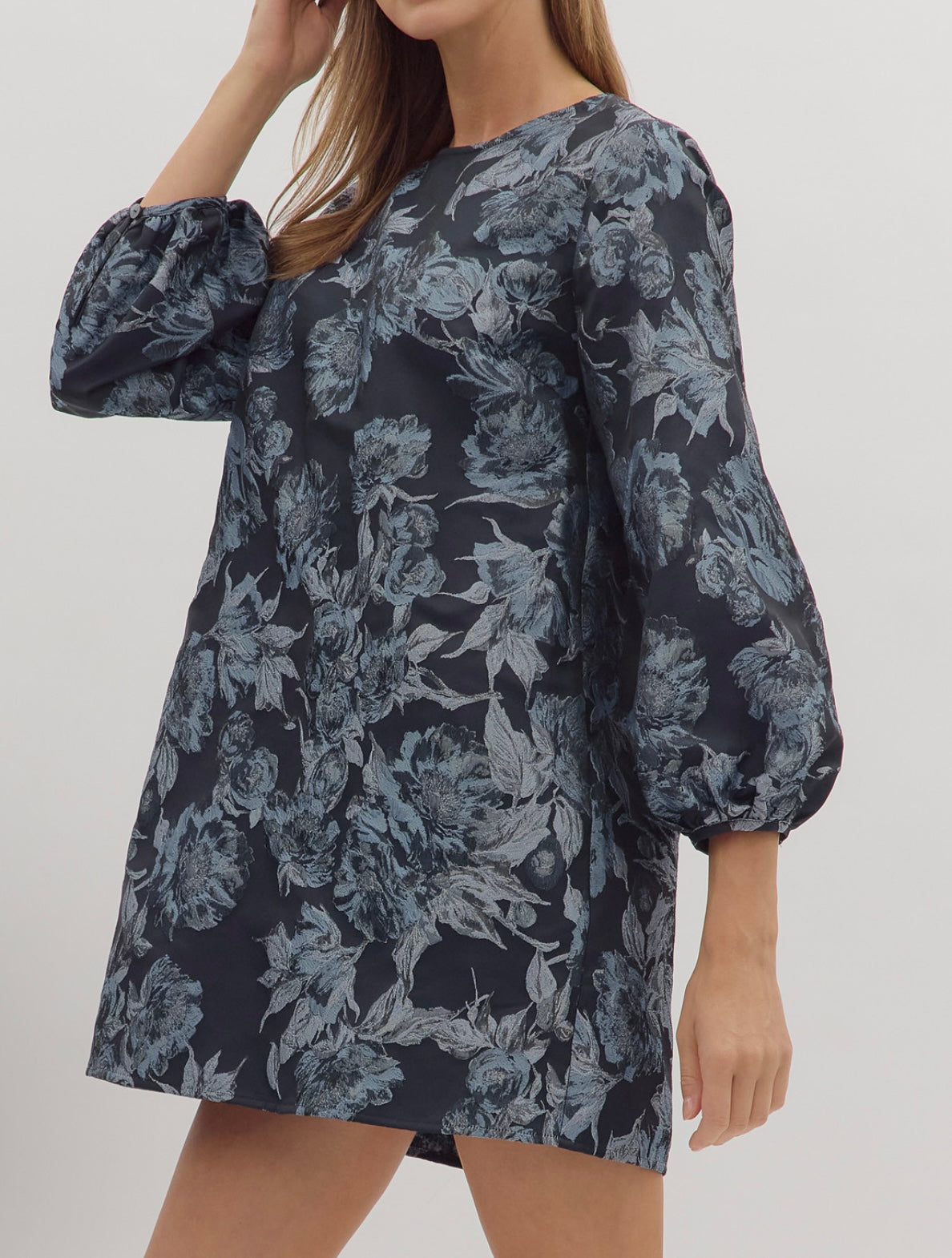 Franni Elegant Jacquard Dress