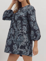 Franni Elegant Jacquard Dress