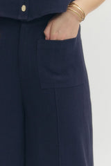 Kaylyn Navy Lightweight Pant