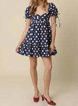 Rachel Polka Dot Mini Dress