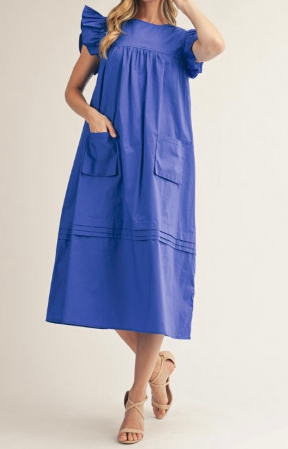 Bailey Summer Blue Midi Dress