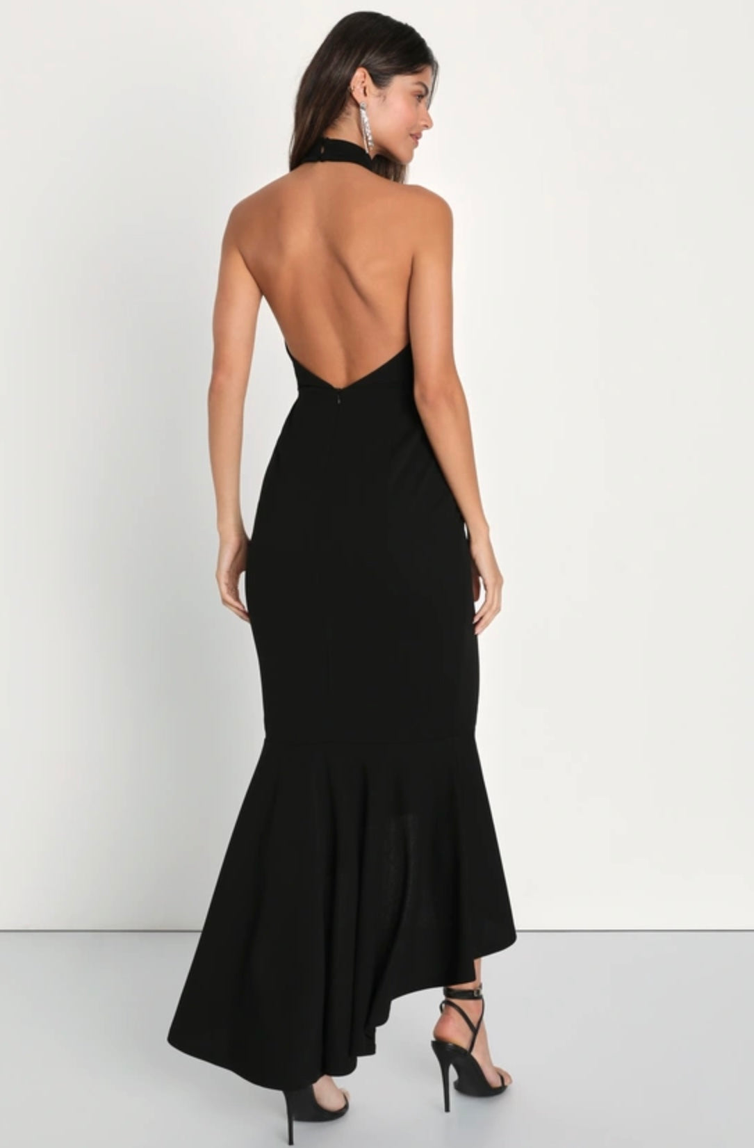 Elegant Gracie Halter Dress