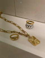 Sahira Star Signet Ring