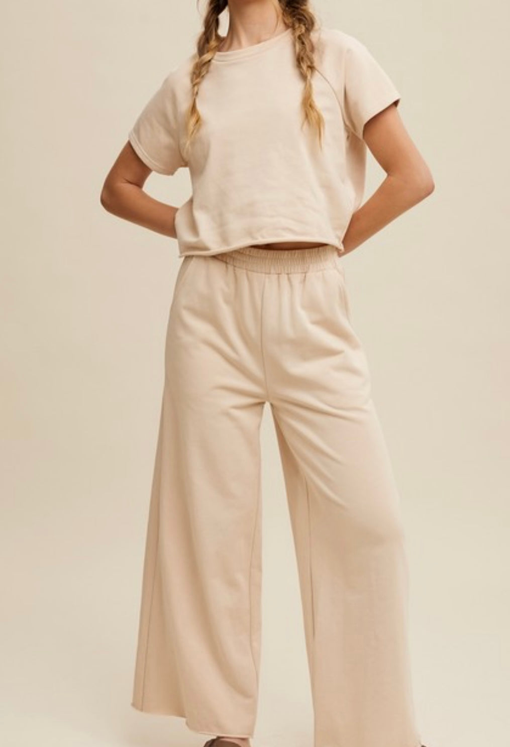 Keely Tee And Wide Leg Set