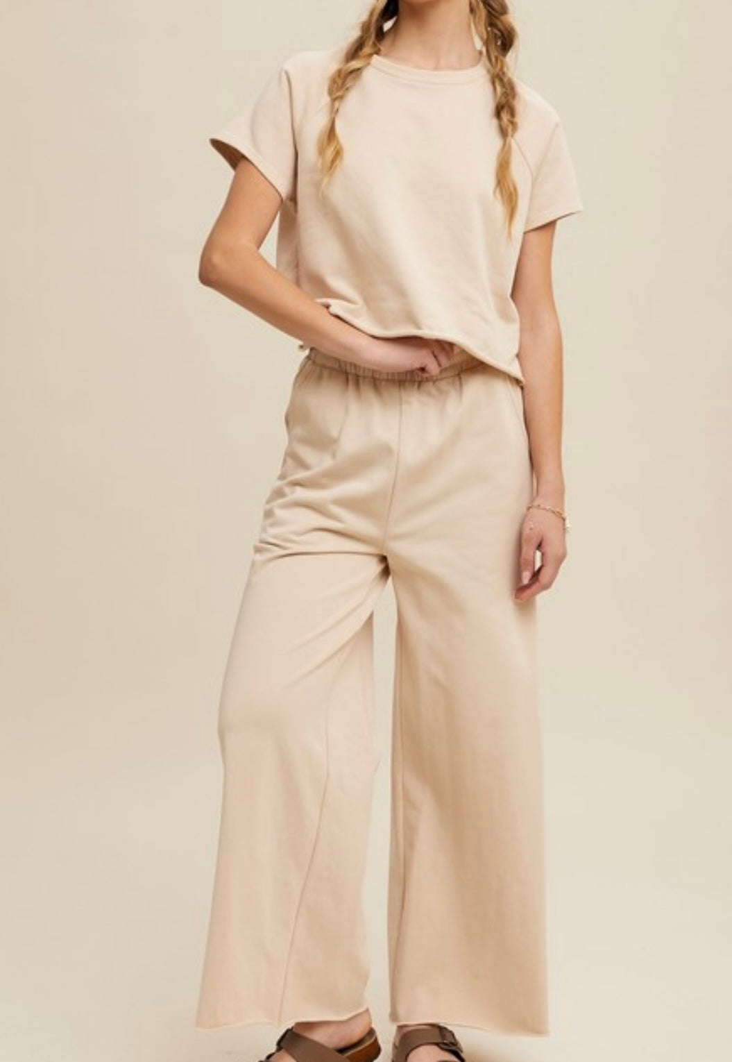 Keely Tee And Wide Leg Set