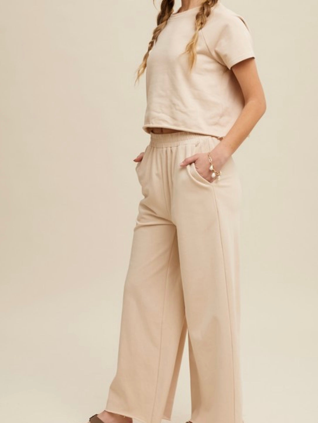 Keely Tee And Wide Leg Set