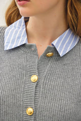 Shannon Layered Shirt Cardigan