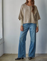 Kya 3/4 Sleeve Button Up Cardigan