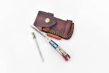 Damascus steel pocket knife Limited Run Titan Patriot
