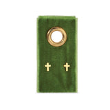 Gold Small Cross Studs