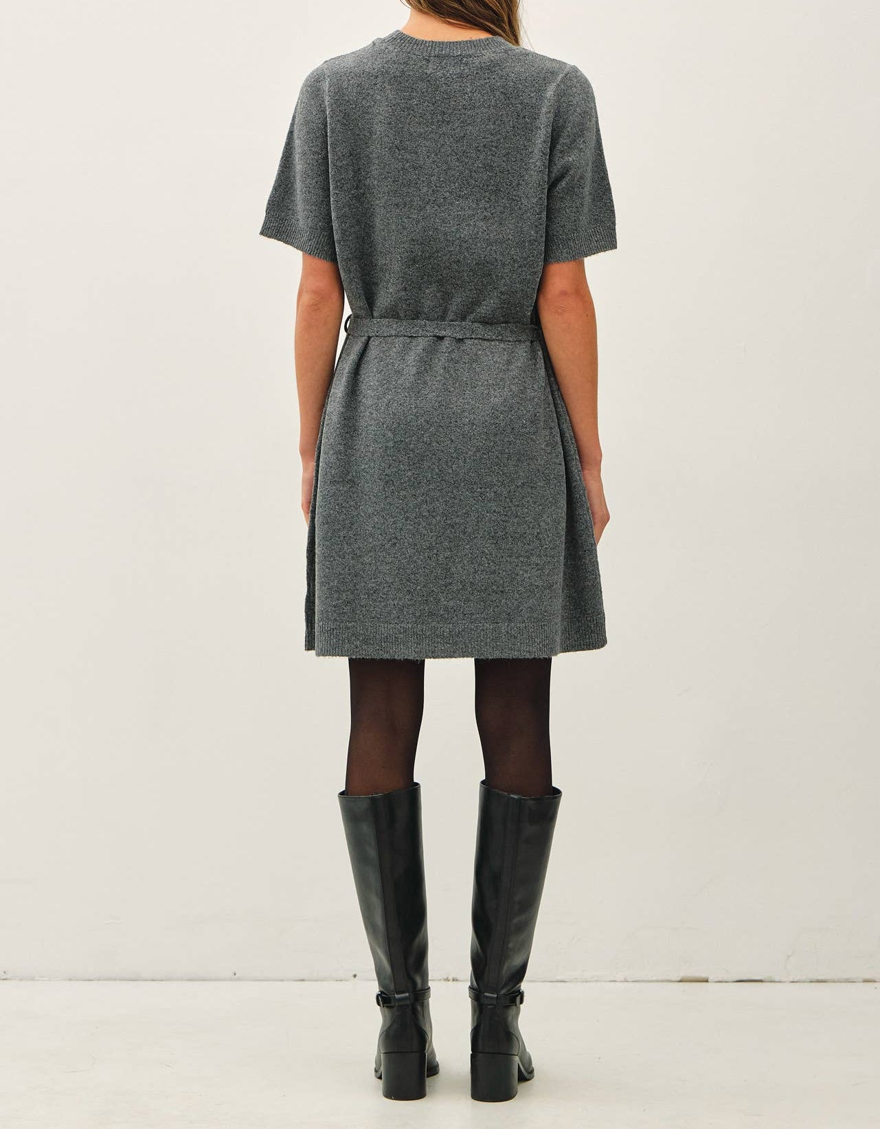 Kimmy Knit Dress With Tie