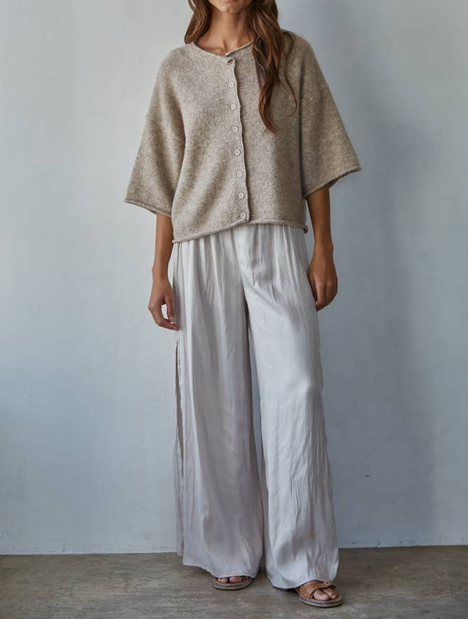 Kya 3/4 Sleeve Button Up Cardigan